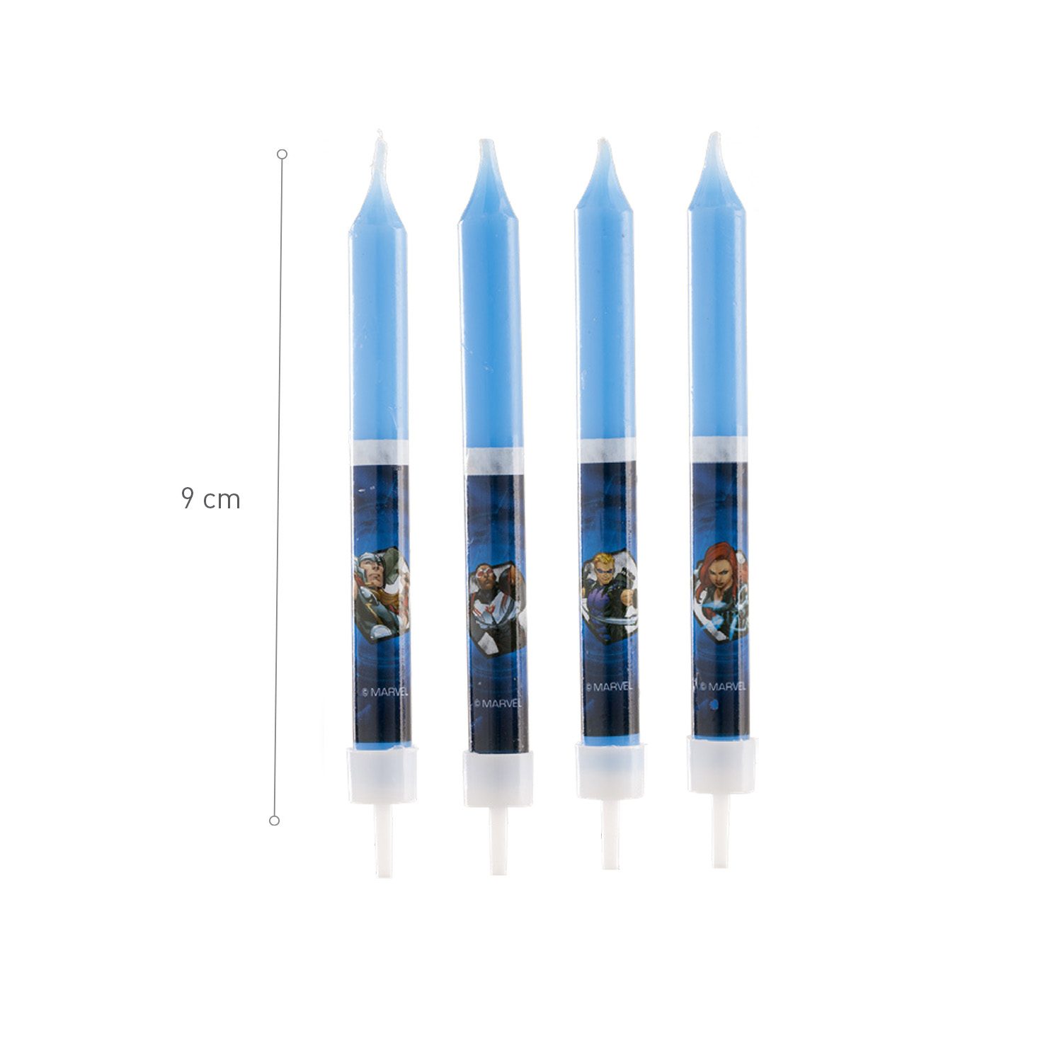 Bougie avengers avec dimension